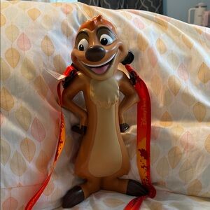 Disney Timon Popcorn Bucket in Brown, Cream and Red